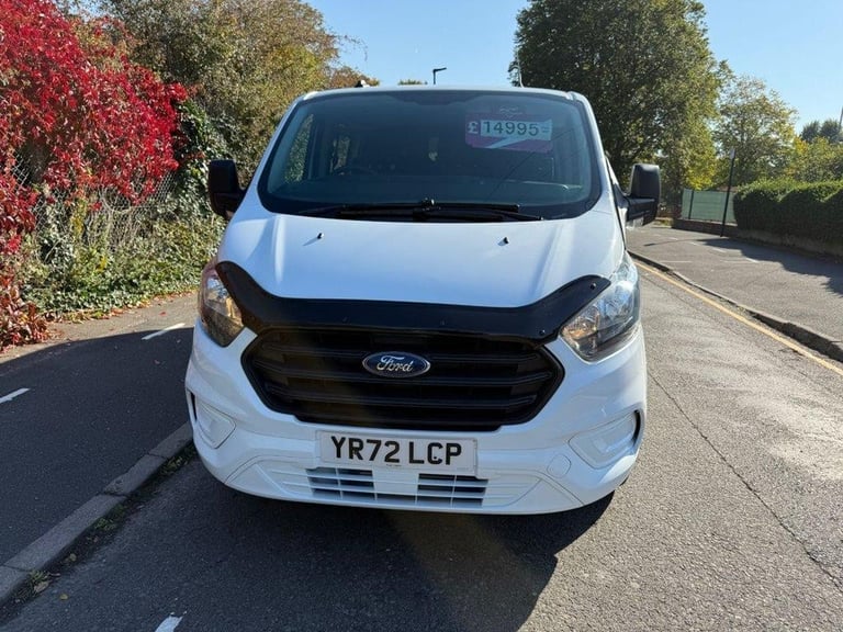 2023 72 FORD TRANSIT CUSTOM 2.0 300 ECOBLUE LEADER 6 SEATER CREW/COMBI PANEL VAN