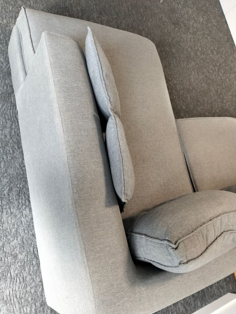 JOHN LEWIS GREY CORNER SOFA DELIVERY AVAILABLE TODAY 