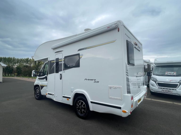 2020 BENIMAR PRIMERO 331 4 BERTH FIXED BED MOTORHOME WITH ONLY 6K MILES ANDERSON MOTORHOME SALES