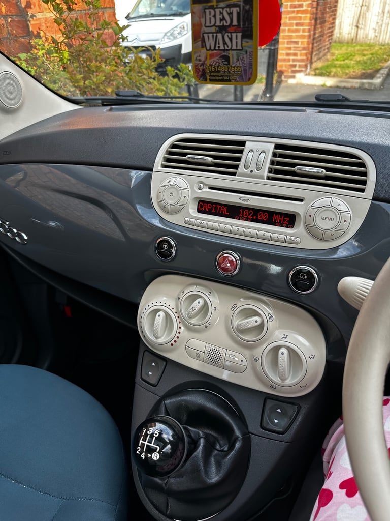 Fiat, 500, Hatchback, 2010, Manual, 1242 (cc), 3 doors