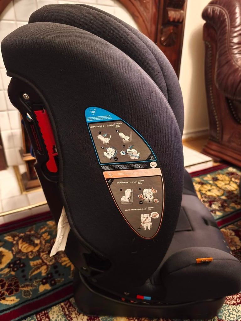 2 x Babyauto Taiyang Child car seat without Isofix Group 0+/1/2/3 0-36 kg 5 harness multi-group