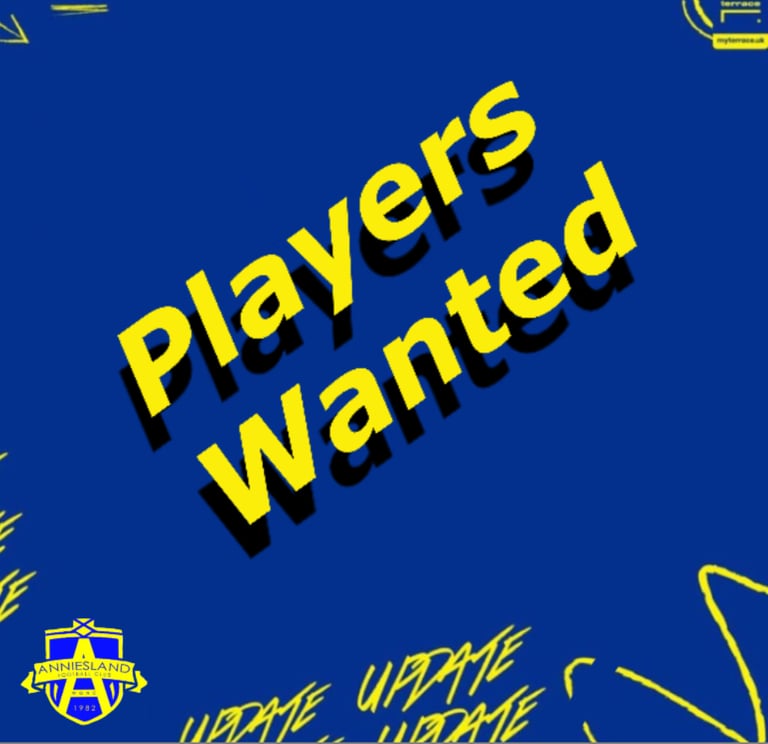 image for REQUIRED, PLAYERS FOR ALL POSITIONS