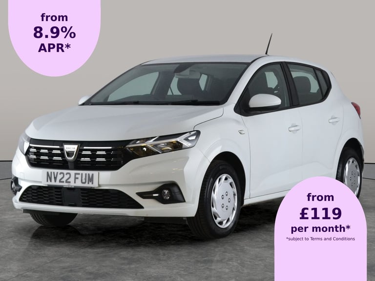 image for 2022 Dacia Sandero 1.0 TCe Comfort Hatchback 5dr Petrol Manual Euro 6 (s/s) (90 ps) - AUTO PAR Ha...