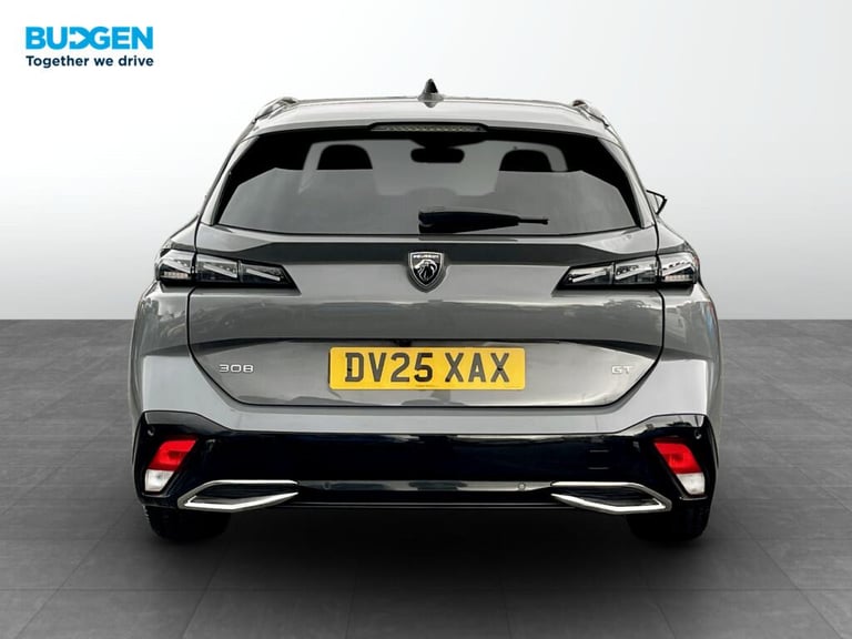 2025 Peugeot 308 SW 1.2 HYBRID GT e-DSC6 Euro 6 (s/s) 5dr ESTATE Petrol/Electric Hybrid Automatic