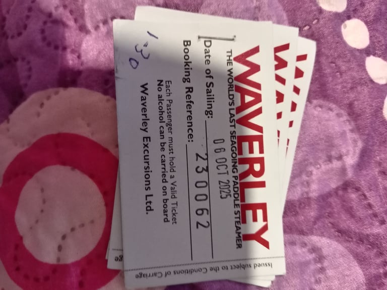 image for Waverley. Paddle steamer. Ticket. 