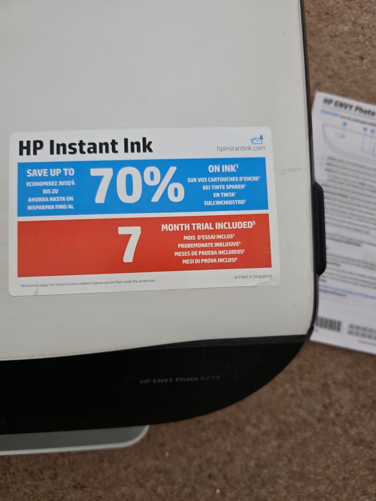 HP Envy Photo 6234 Printer