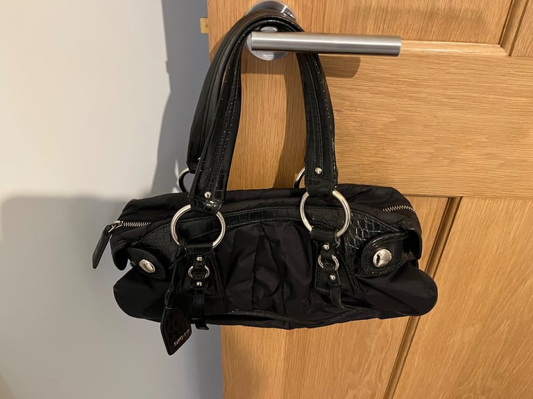 image for DKNY black bag handbag shoulder bag. Approximately 40cms x 20cms. Used but in good condition 
