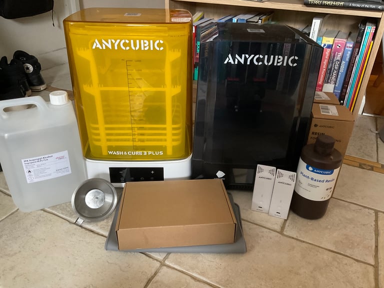 image for Resin 3D printing setup