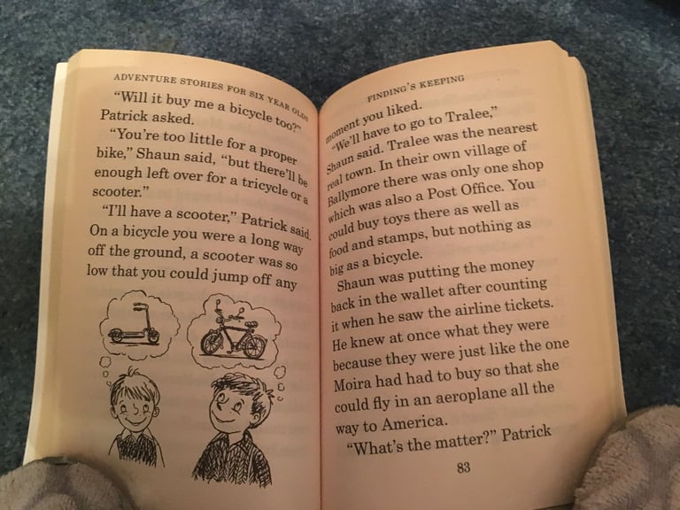 2 Books - 365 Stories and Rhymes Treasury and adventure stories for 6-year-olds