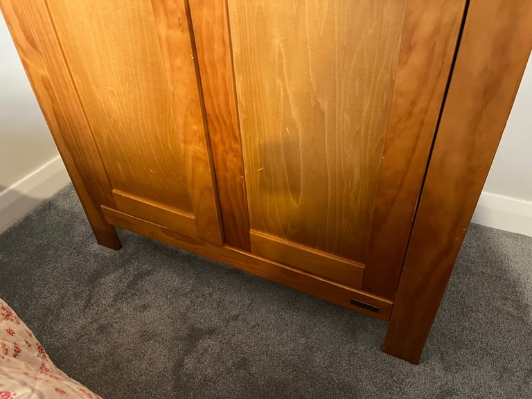 Mamas and Papas wardrobe and drawer set