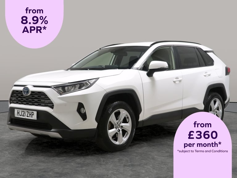 2021 Toyota RAV4 2.5 VVT-i Hybrid Design 5dr CVT ESTATE PETROL/ELECTRIC Automatic