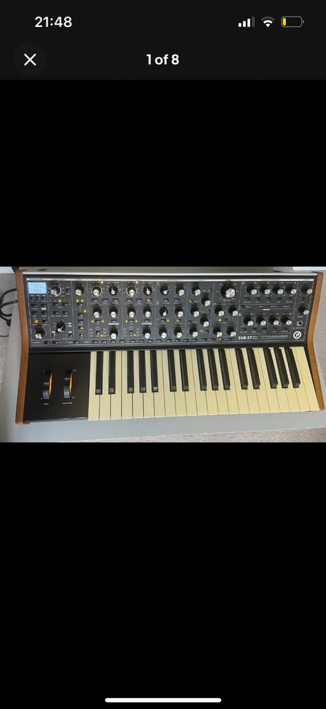 image for Moog sub 37 tribute edition 