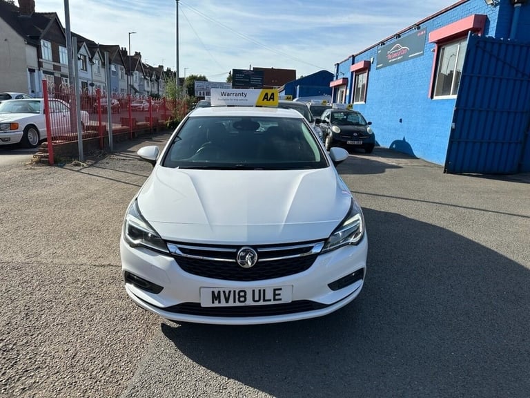 2018 Vauxhall Astra 1.0i Turbo ecoTEC SRi Hatchback 5dr Petrol Manual Euro 6 (s/s) (105 ps) Hatch...
