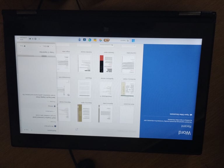 Hybrid Touchscreen Lenovo Full Office, Windows 11, 8GB RAM, i5, 128GB SSD, Backlit KB, WEBCAM, HDMI