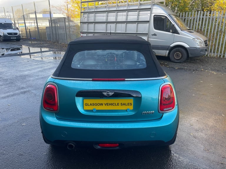 2017 MINI Convertible 1.5 Cooper 2dr CONVERTIBLE Petrol Manual