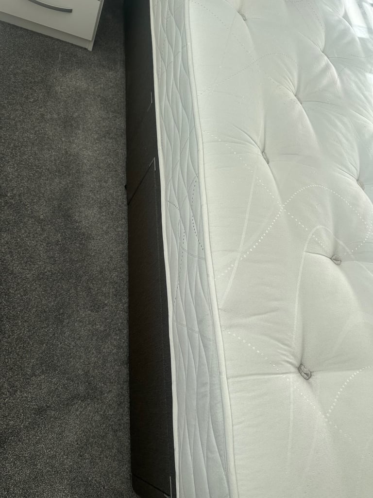 Standard Double Bed & Mattress 