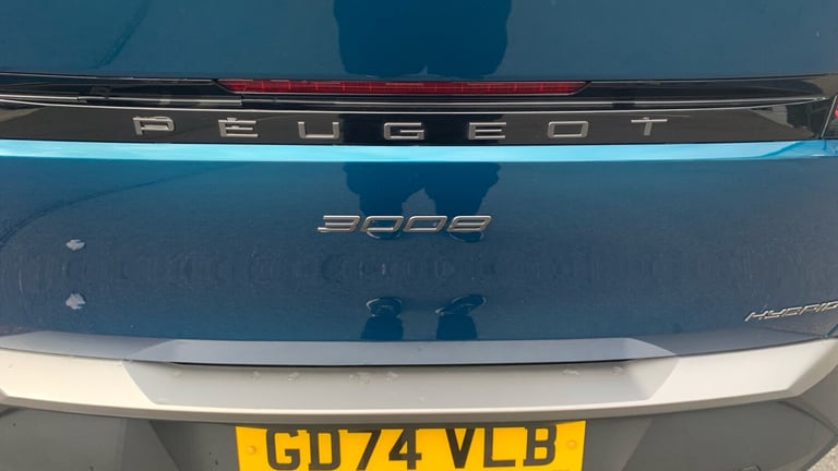 2025 Peugeot 3008 1.2 HYBRID GT SUV 5dr Petrol Hybrid e-DSC6 Euro 6 (s/s) (136 ps) SUV Hybrid Aut...