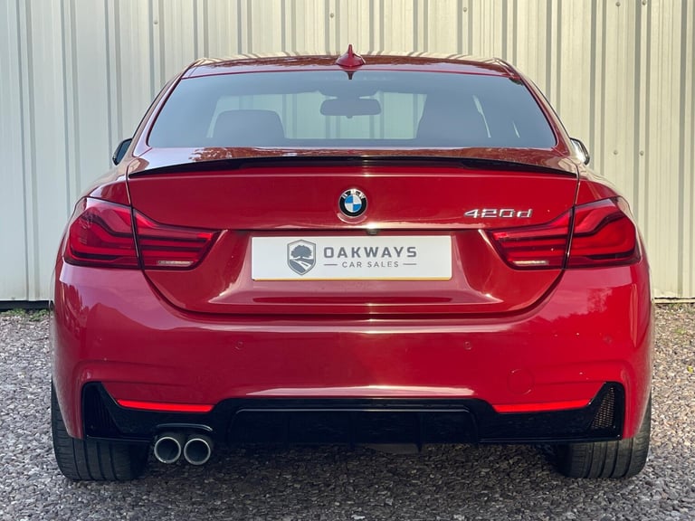 2018 BMW 4 Series 420d [190] M Sport 2dr Auto [Professional Media] COUPE DIESEL Automatic