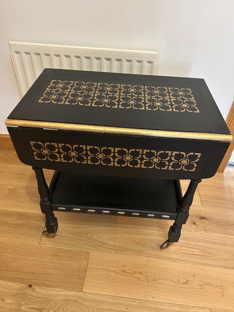 Vintage Upcycled Table - Hostess Trolley