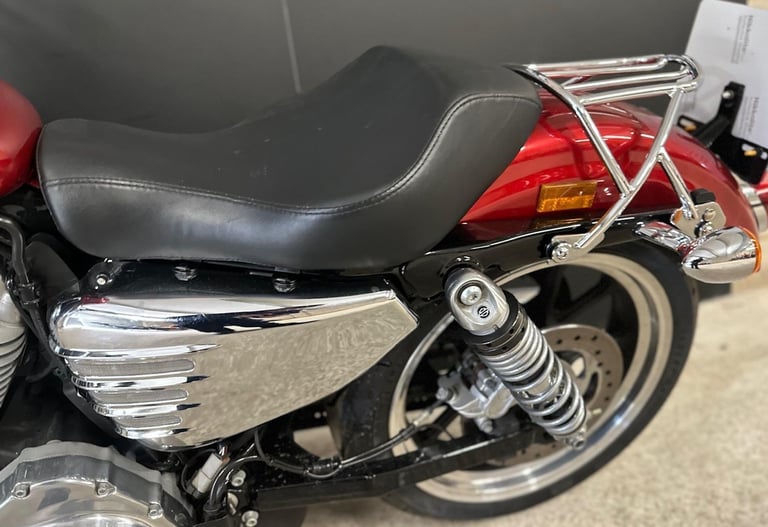 STUNNING LOW MILEAGE 2018/18 HARLEY-DAVIDSON XL 883 L SUPERLOW MOTORCYCLE 