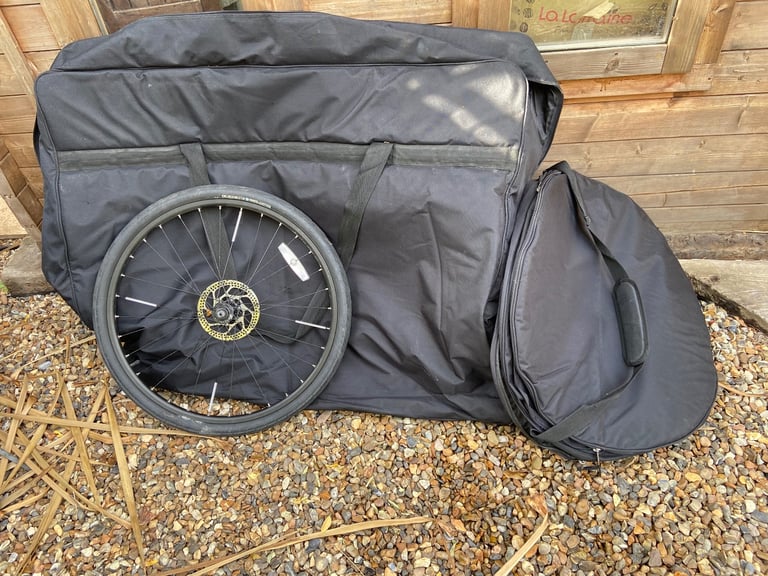 image for Soft padded bicycle bag for bike travel