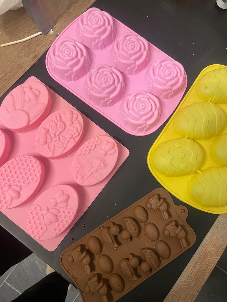 image for Spring/Easter/Summer wax melt and soap moulds