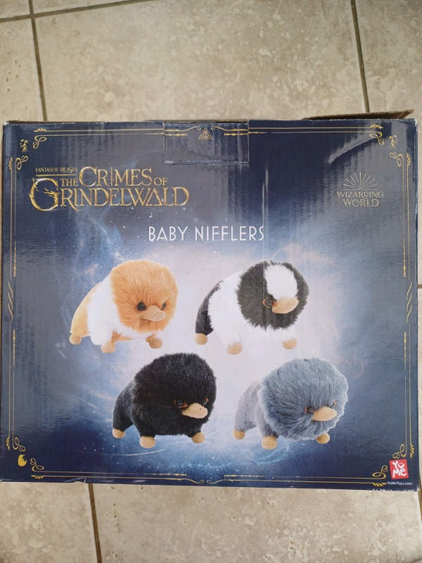 Fantastic beasts baby niffler plush set