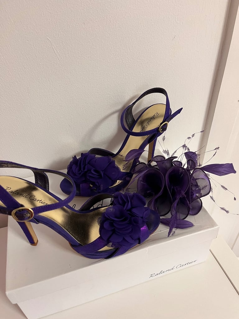 Cadbury purple shoes