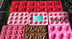 Moulds for wax melts & candles 