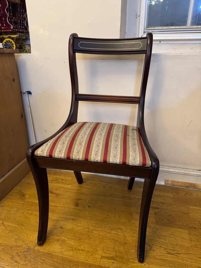 Dining chairs Regency-style