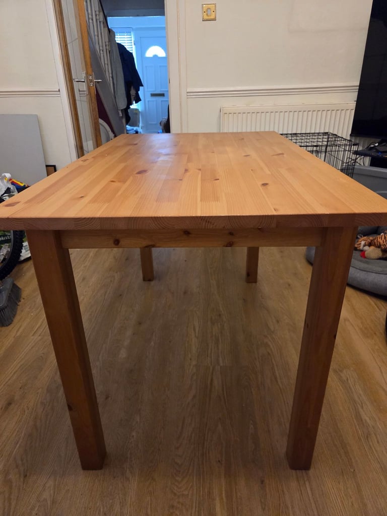 4 seat table and chairs.