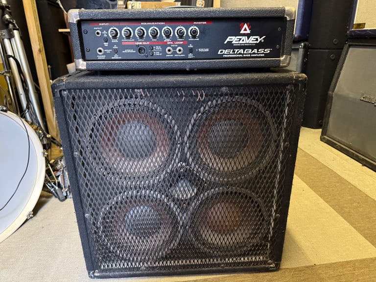 image for Peavey Delta Bass Head with Peavey 410 TX Cab 4x10-inch speakers