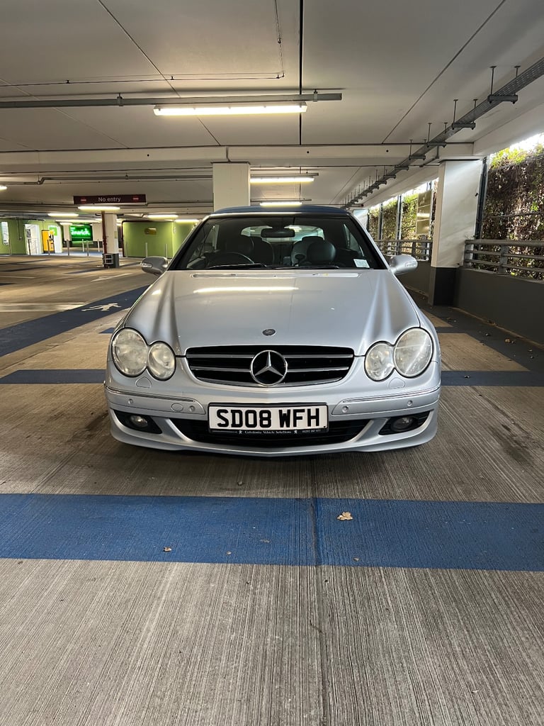Mercedes-Benz, CLK, Convertible, 2008, Semi-Auto, 1796 (cc), 2 doors