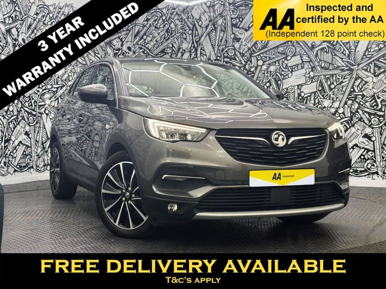 image for 2021 Vauxhall Grandland X 1.2 Turbo Elite Nav SUV 5dr Petrol Auto 8Spd Euro 6 (s/s) (130 ps) HATC...
