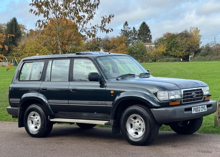 TOYOYA LAND CRUISER AMAZON VX 4.5 24 VALVE PETROL 4X4 1996 [P] GREEN