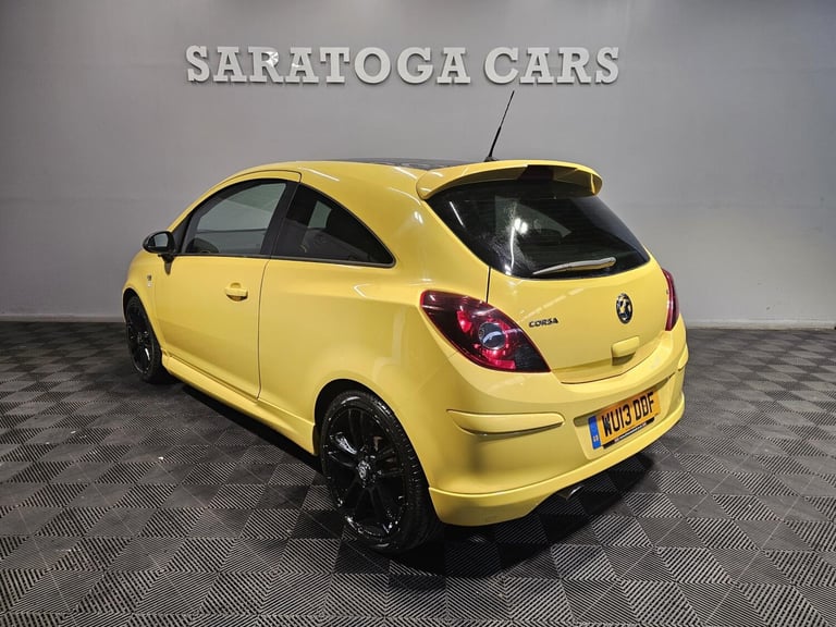 2013 Vauxhall Corsa 1.2 16V Limited Edition Hatchback 3dr Petrol Manual Euro 5 (85 ps) Hatchback ...