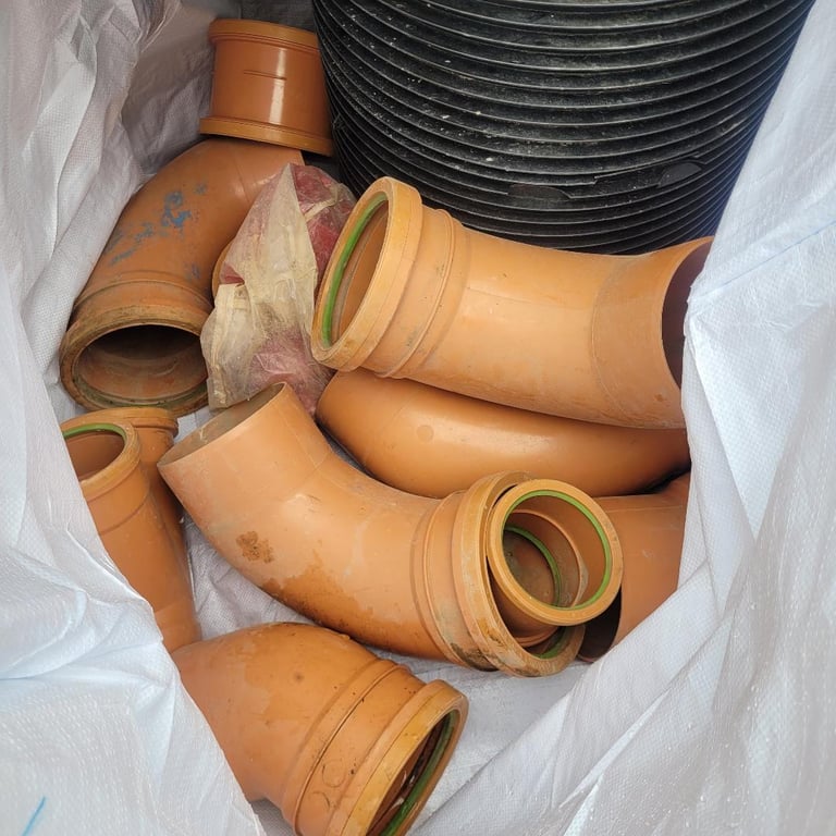 New Drainage Risers Chambers & Fittings 110 & 160mm