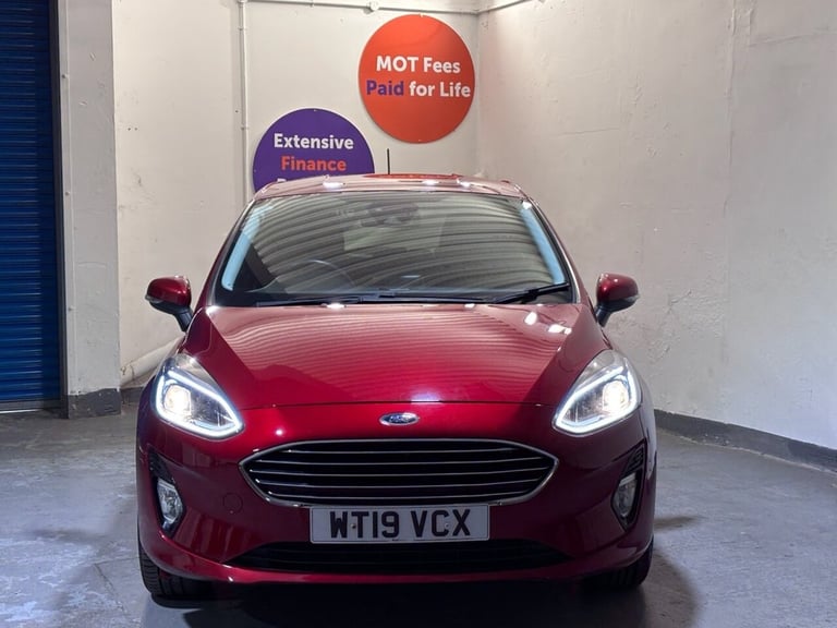 2019 19 FORD FIESTA 1.0T ECOBOOST GPF TITANIUM HATCHBACK 5DR PETROL MANUAL EURO 