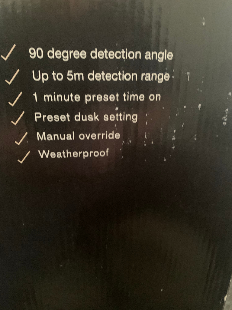 Outdoor Security Lantern with PIR