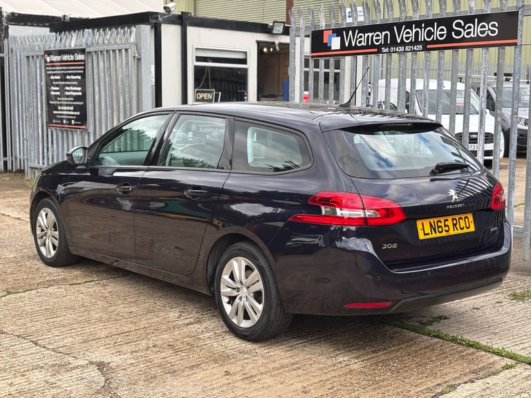 2015 Peugeot 308 1.6 308 Active SW Blue HDi S/S 5dr Estate Diesel Manual