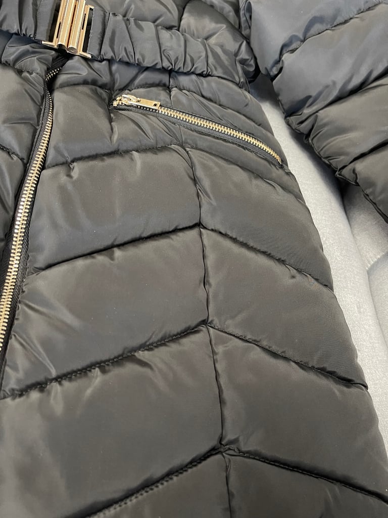 Girls' Winter Down Coat, Warm Lined Hooded Jacket