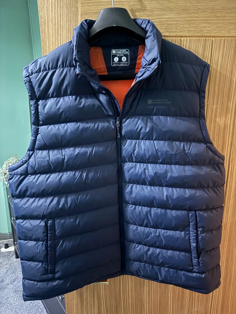 Mens 3XL Padded Mountain Warehouse gillet new 