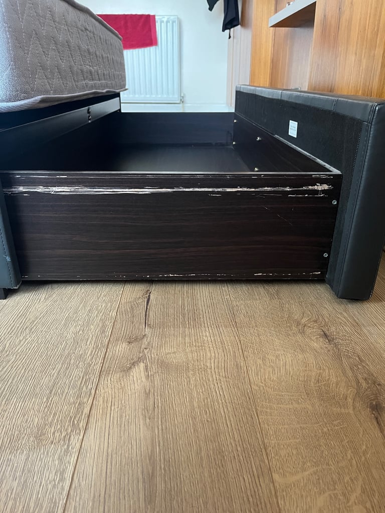 Double bed and mattress 