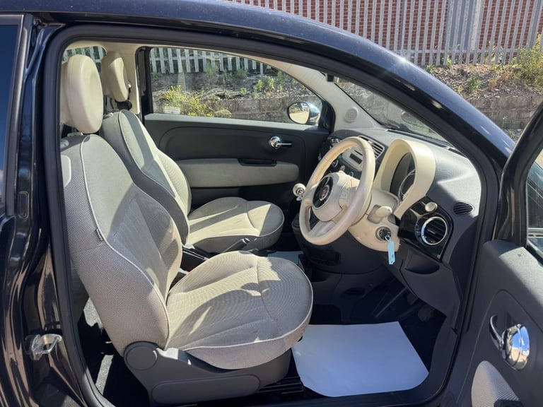 FIAT 500 LOUNGE 1.25*IDEAL FIRST CAR*APRIL 2026 MOT*CHEAP ROAD TAX*PAN ROOF*