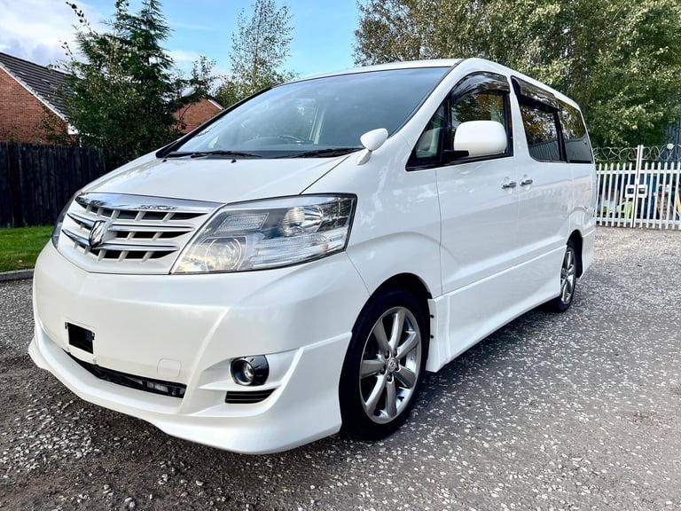 2007 Toyota Alphard FRESH IMPORT AS PLATINUM 2.4 AUTO 2WD 8 SEATS MPV CRUISE CONTROL ULEZ MPV Pet...