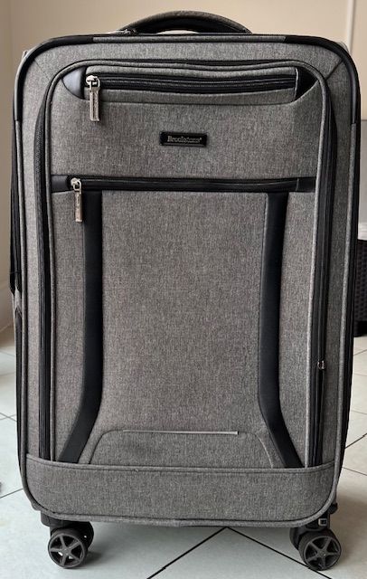 Brookstone soft medium suitcase