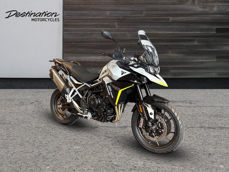 2025 Triumph Tiger 900 GT PRO STANDARD TWIN COLOUR Petrol white 6 Speed
