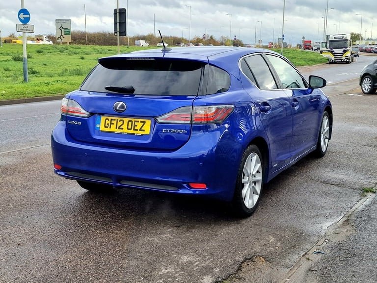 2012 Lexus CT 200h 1.8 SE-L 5dr CVT Auto HATCHBACK Petrol/Electric Hybrid Automatic