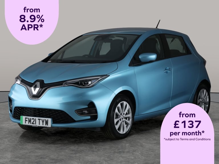 2021 Renault Zoe 80kW Iconic R110 50kWh Rapid Charge 5dr Auto HATCHBACK ELECTRIC Automatic