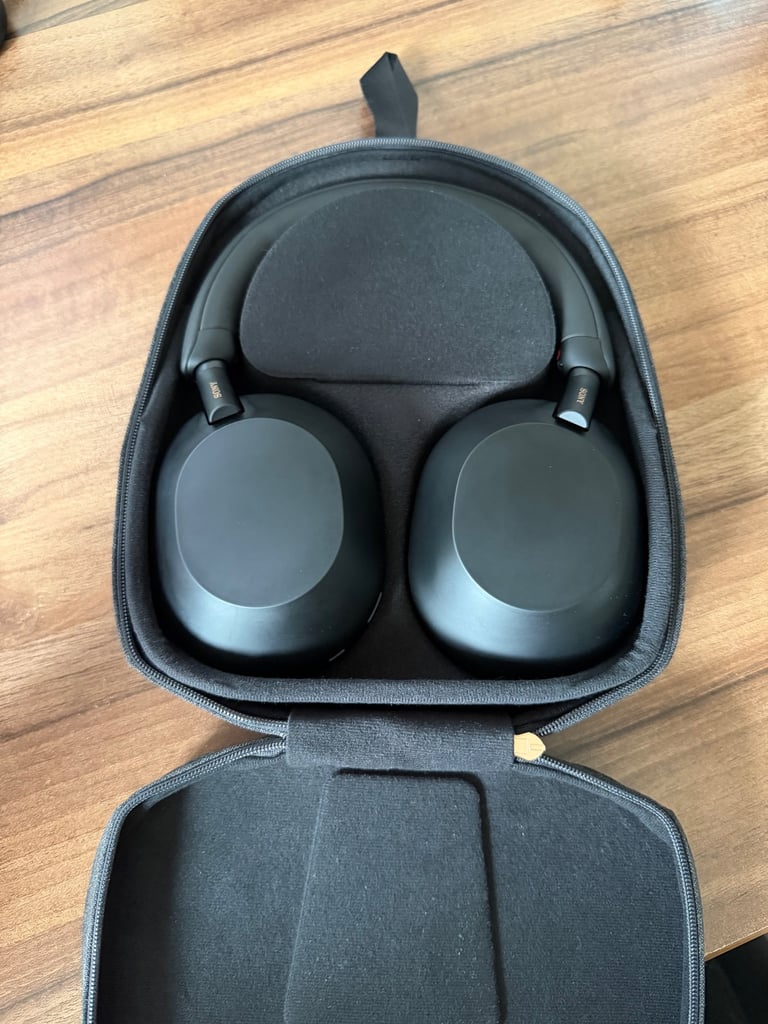 Sony WH-1000XM5 Wireless Over-Ear Headphones, Black